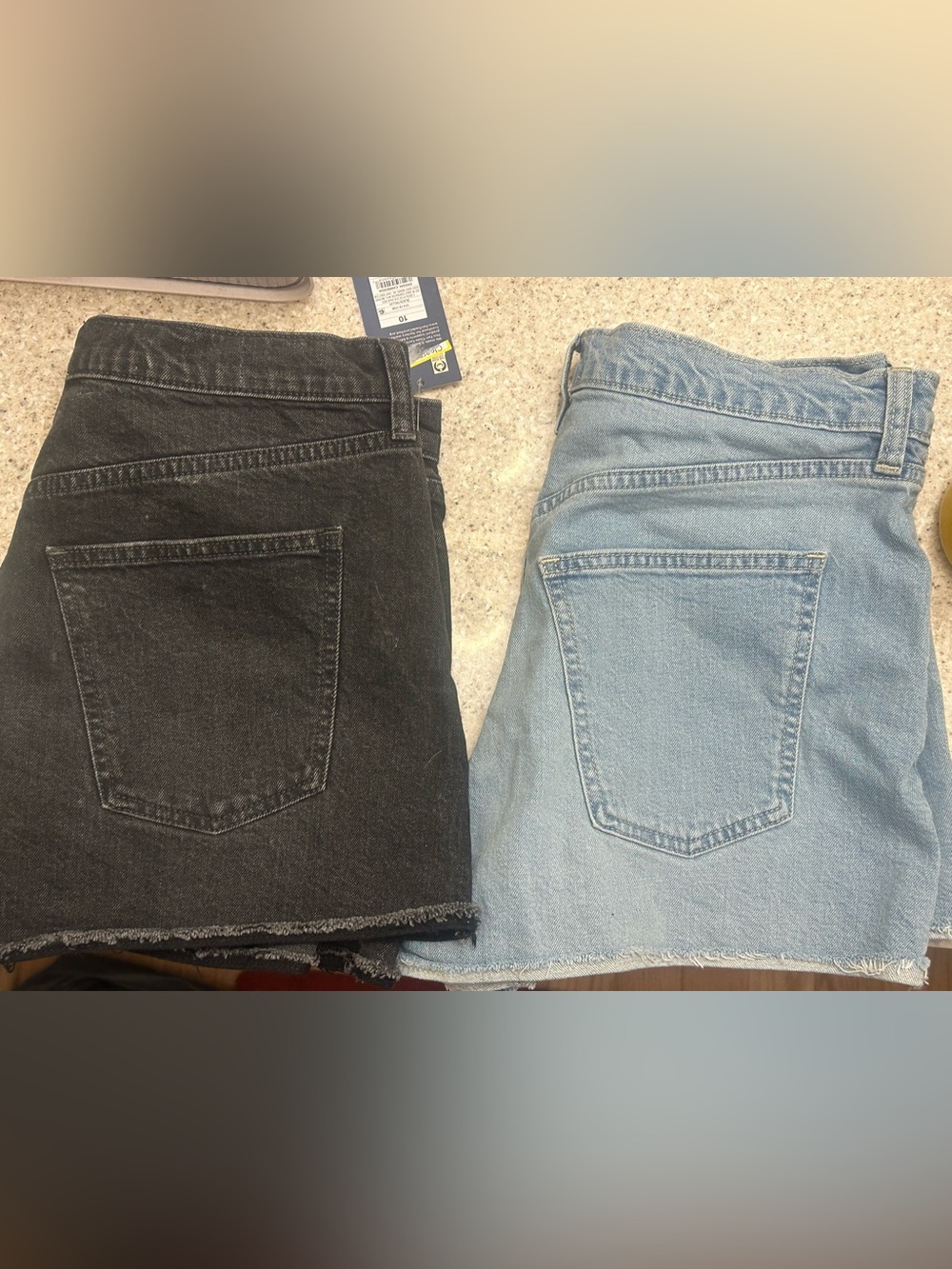 Universal Thread HIGH-RISE 90s CUTOFF SHORTS COMFORT STRETCH Size 10 (2 Pair)